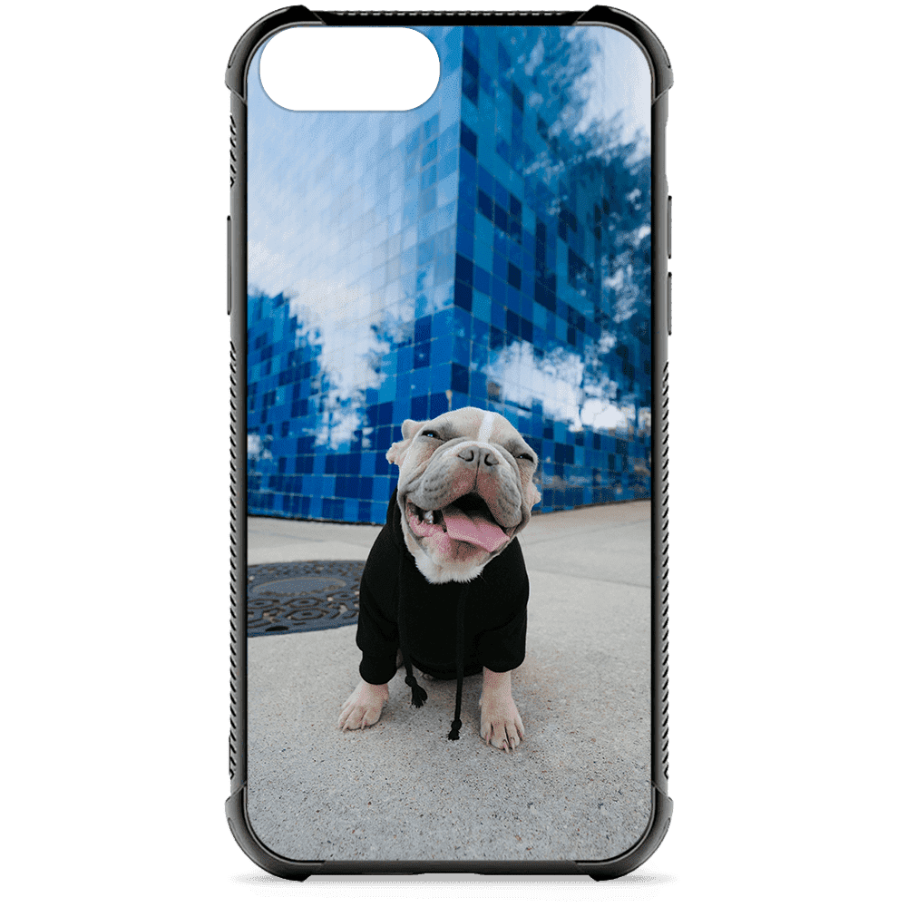 iPhone 8 Plus Custom Case - Black Bumper